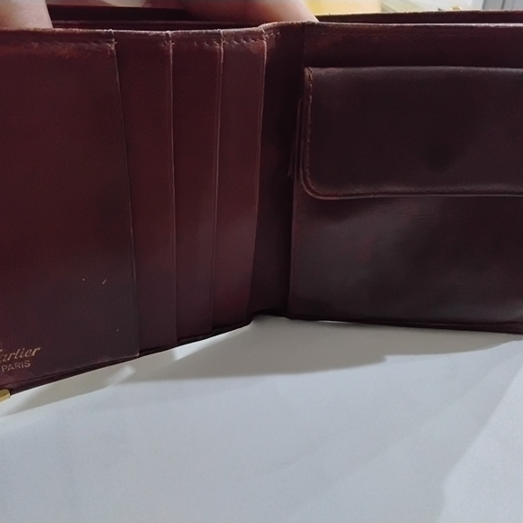 Cartier Leather Wallet Vintage Mens - Picture 5 of 7
